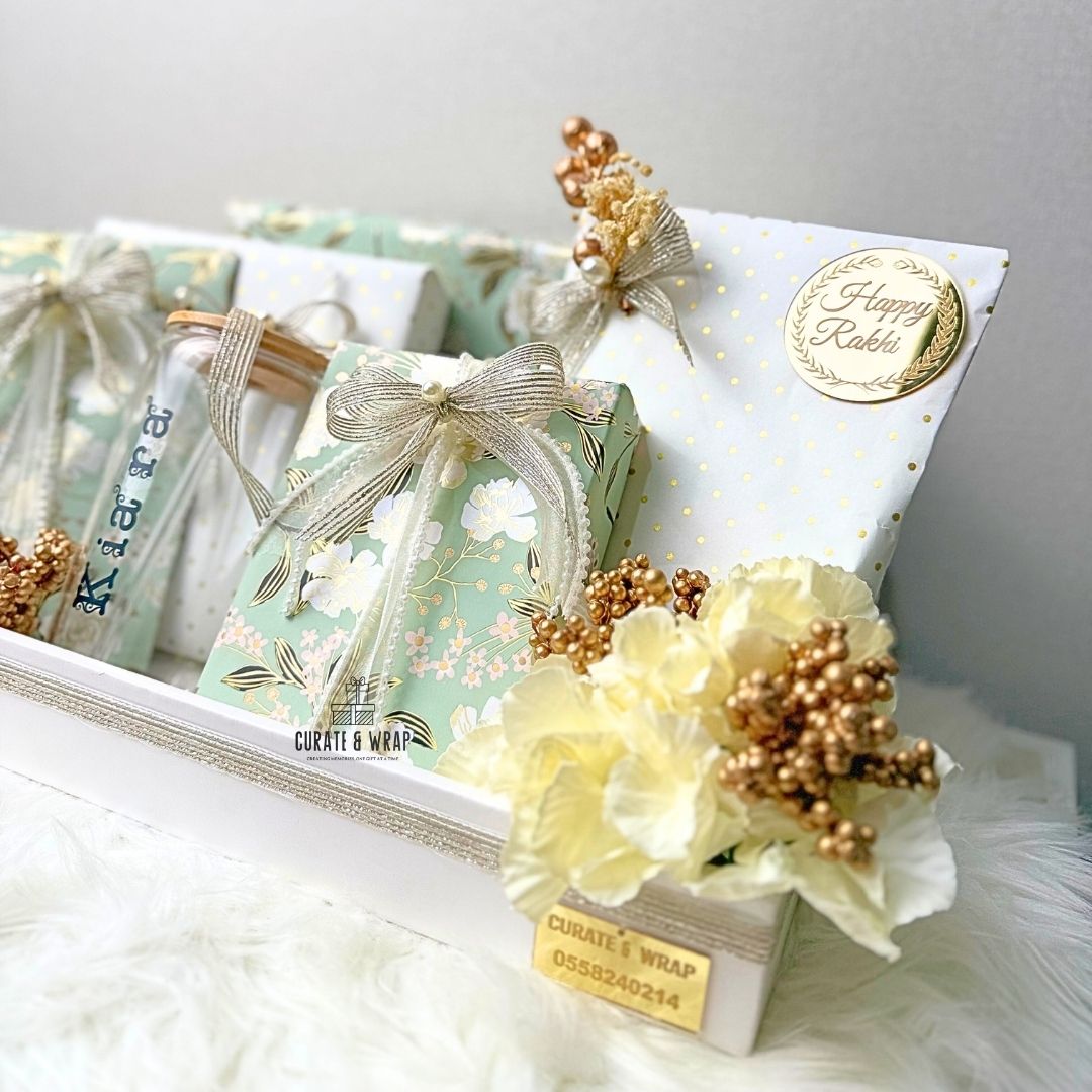 Product Code RH- 002 Matcha Rakhi Hamper
