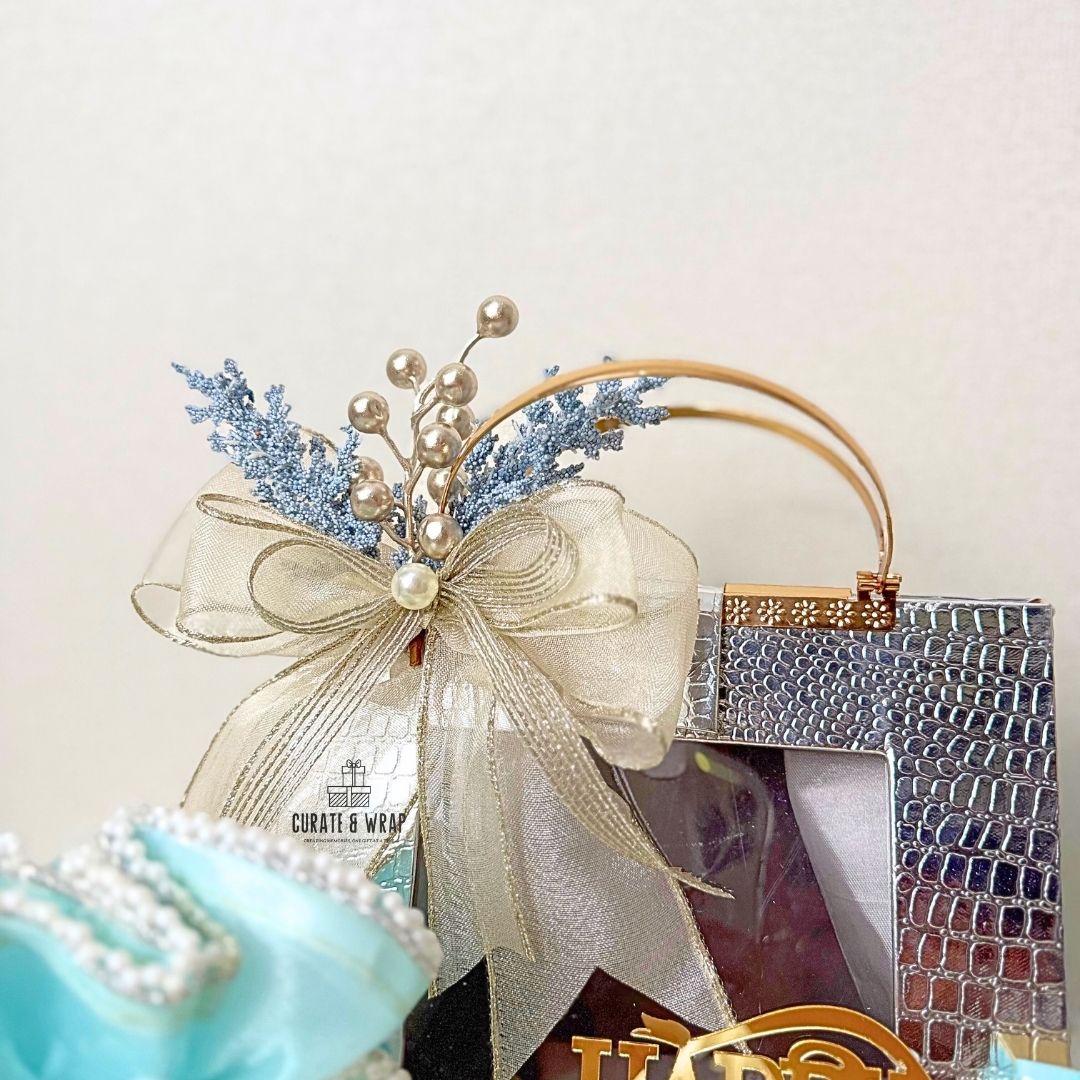 Silver Bag Rakhi Hamper Product Code RH- 007