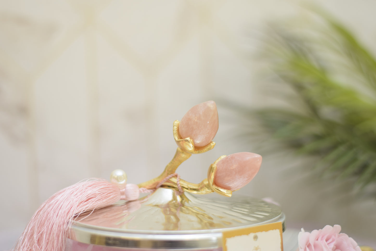 Flowers and Bloom Tray Set Hamper - Elegant floral gifting hamper by Curate and Wrap, Dubai