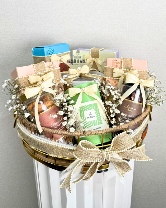 Elegant Indulgence Hamper - Premium curated gift basket by Curate and Wrap, Dubai