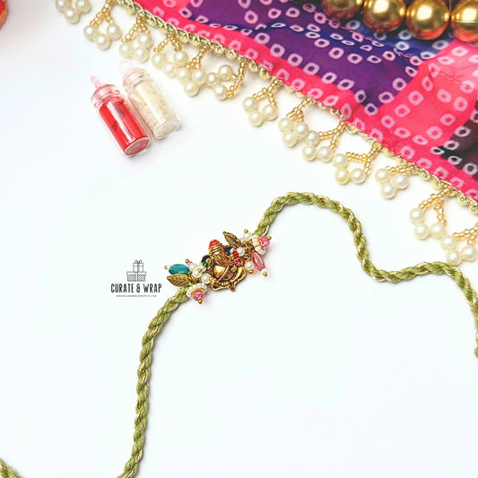Product Code: S004 - Ganeshji Rakhi