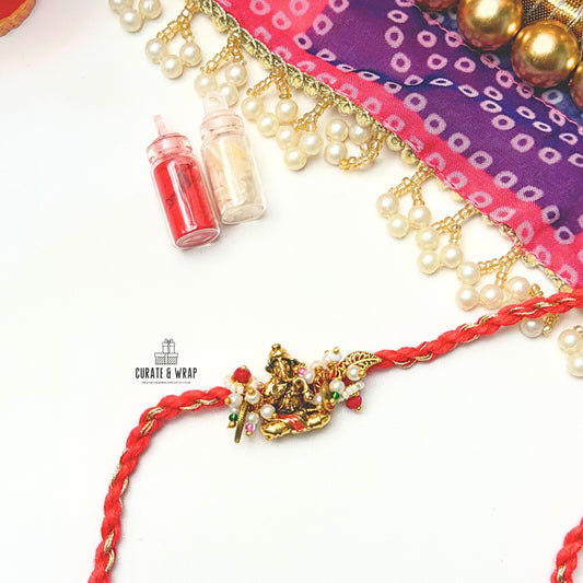 Product Code: S012 - Ganeshji Rakhi