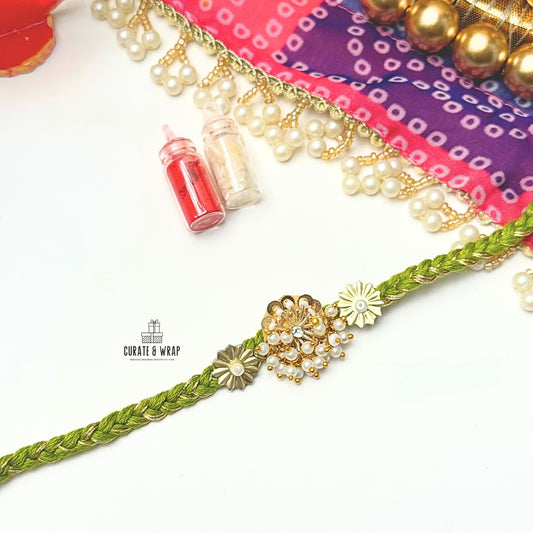 Product Code: S013 - Resham Thread Rakhi