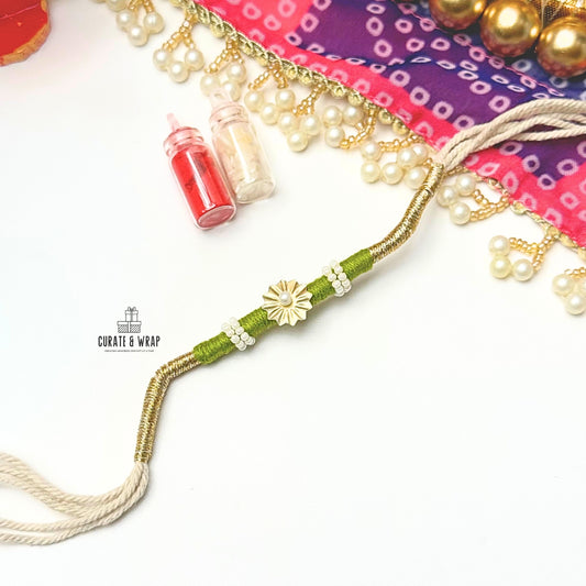 Product Code: S016 - Resham Thread  Rakhi