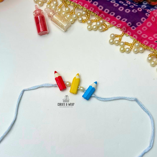 Product Code: K004-  Pencil Rakhi