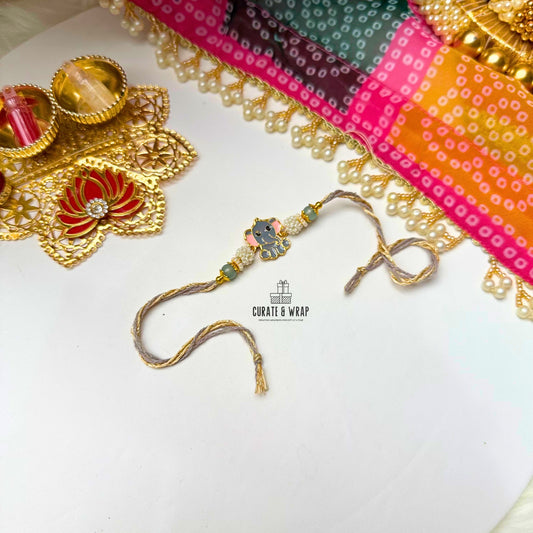 Product Code: K013-  Baby Elephant Rakhi
