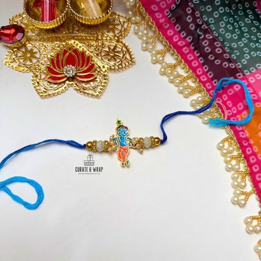 Product Code: K017-  Krishnaji Rakhi