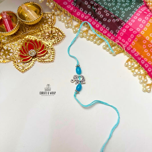 Product Code: K016-  Elephant Rakhi