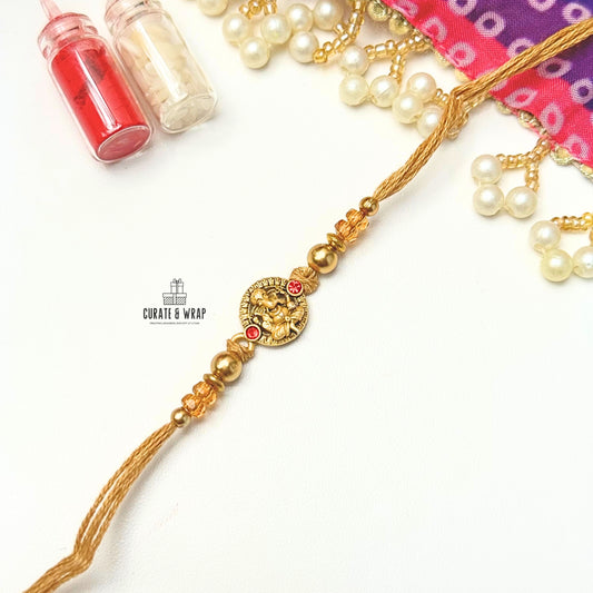 Product Code: S006 - Ganeshji  Rakhi