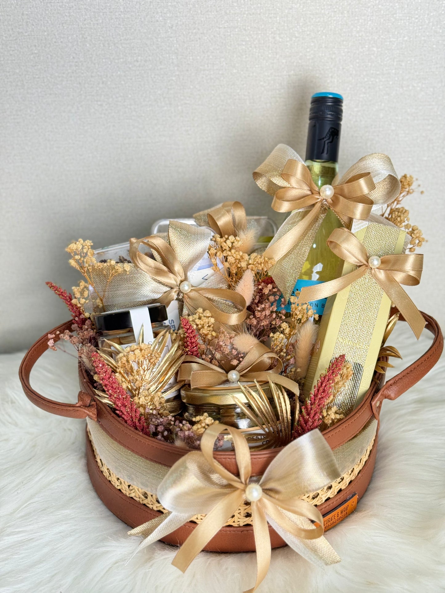 Heritage Rattan Eid Basket | Luxury Ramadan & Eid Gift Basket in Dubai