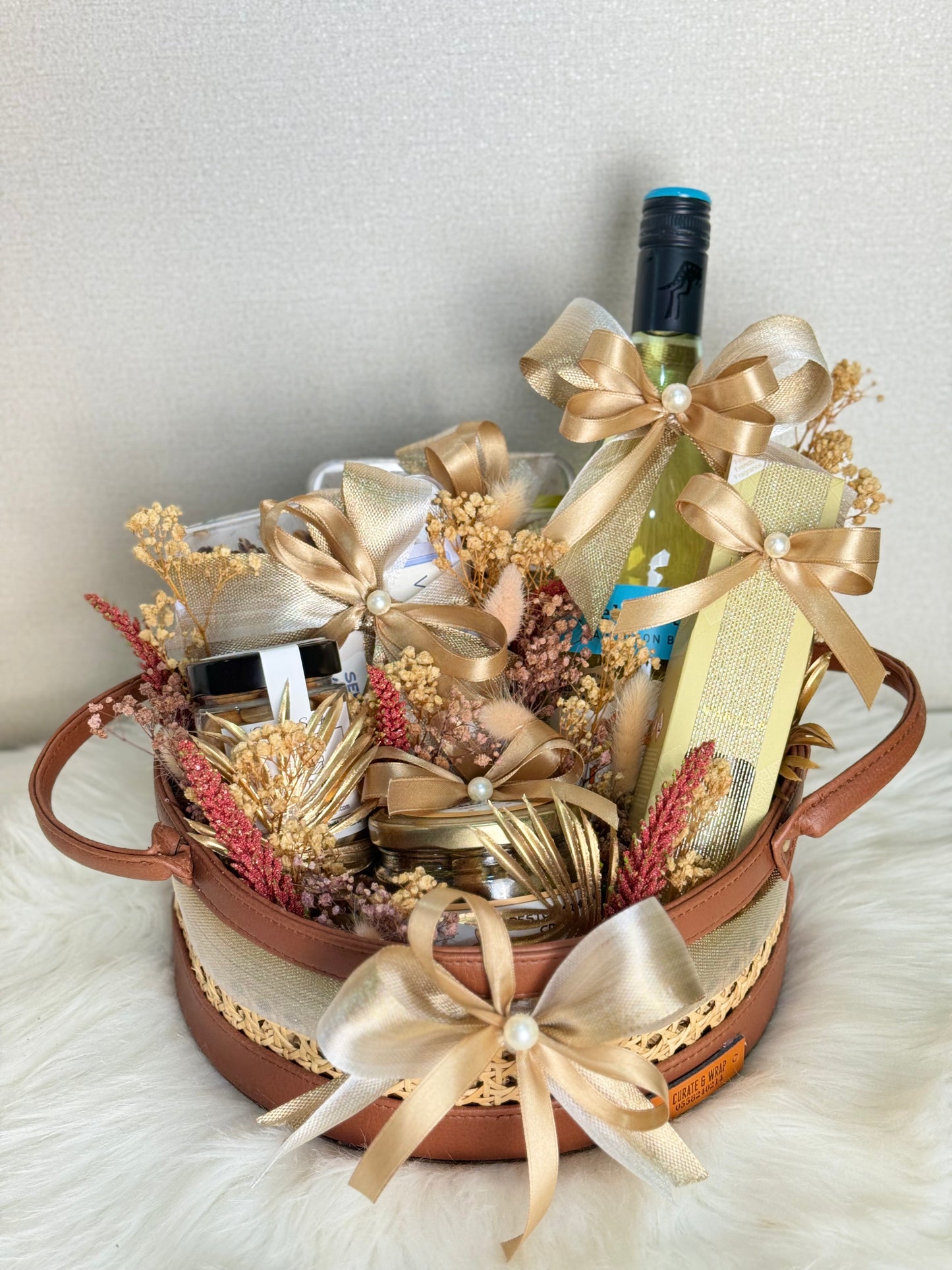 Heritage Rattan Eid Basket | Luxury Ramadan & Eid Gift Basket in Dubai