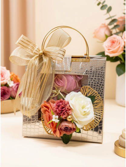 Rose Gold Bag & Silver Bag