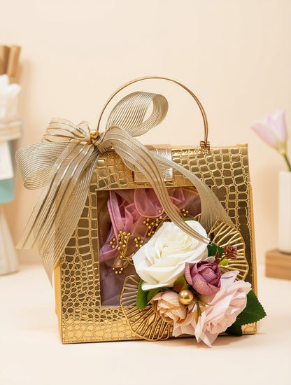 Rose Gold Bag & Silver Bag