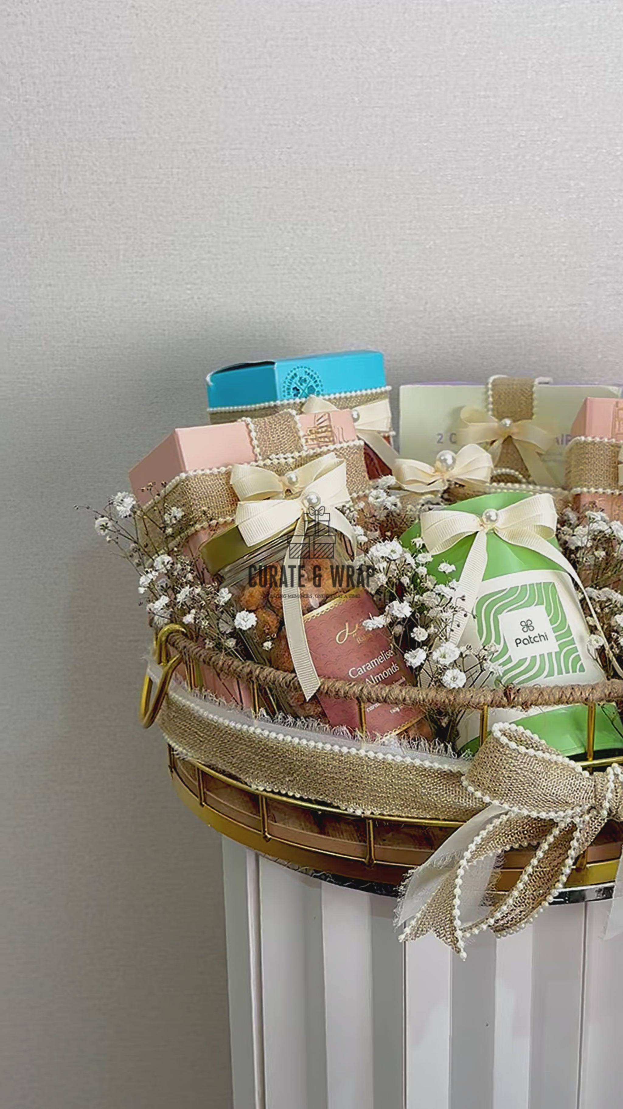Elegant Indulgence Hamper - Premium curated gift basket by Curate and Wrap, Dubai